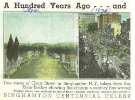 Photo Postcard 100th Ann.Binghamton, NY